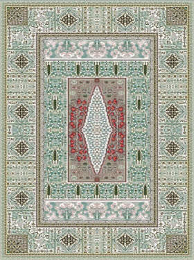 فرش-700-شانه-وینتیج-طلاکوب-کد-5110-فردین